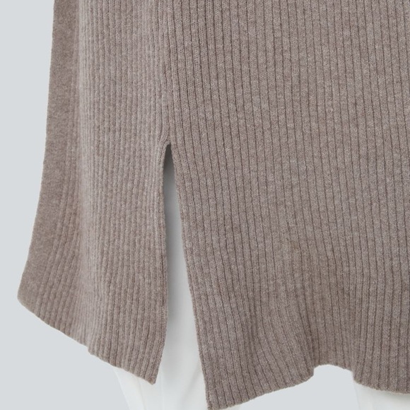 💕 HALARA hooded Long Sleeve Pocket Longline Cardigan, mocha meringue L NEW - Picture 7 of 8